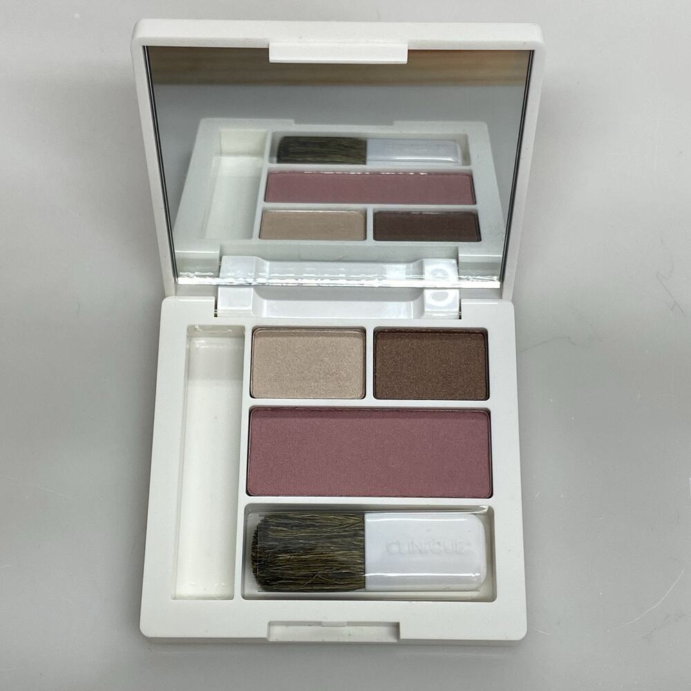 Clinique Color Surge Eye Shadow DUO Like Mink Blush Smoldering Plum